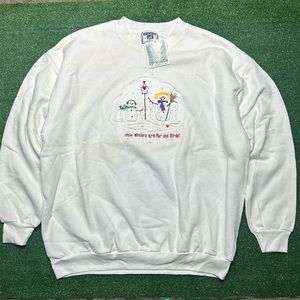 Vintage Made in USA Ohio Winters Up North Sweatshirt